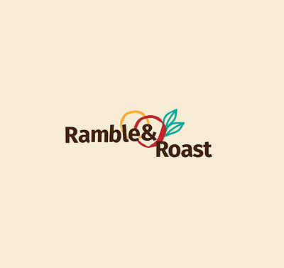 Daily Logo Challenge #44 Food Truck - Ramble & Roast branding dailylogo dailylogochallenge design food and drink food trucks illustration logo logodesign ramble and roast restaurant typography vector