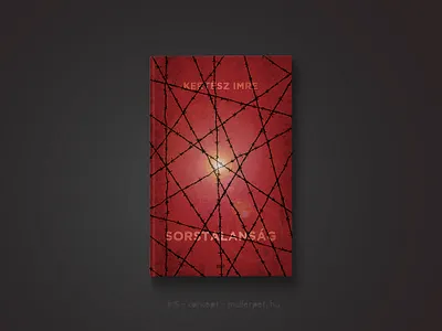 30 days book cover challenge #15 30daychallenge book book cover challenge concept cover cover design graphic design kertész imre könyv könyvborító sorstalanság
