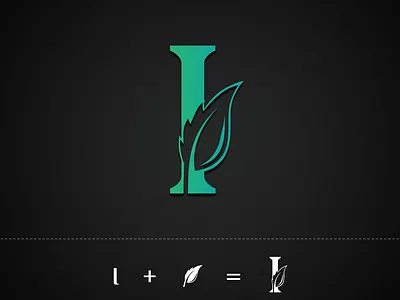 I + Leaf Logo Design brand identity branding branding design design illustration logo logo design logodesign modern vector