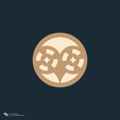 Owl Logo (Unused Mark) branding concept branding design cafe logo classy logo icon logo logo design logodesigner midnight logo moon logo sun logo visual identity