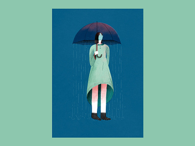rain illustration illustration art illustrator rain