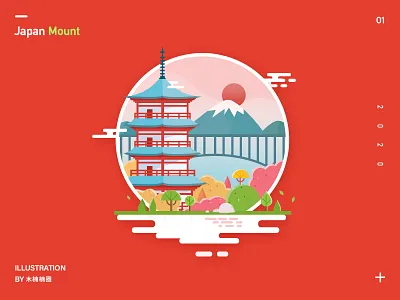 japan mount floor go out japanese culture landscape tourism