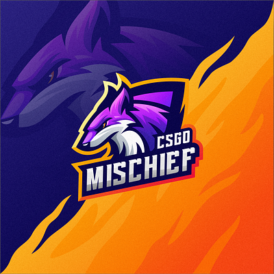 csgoMischief angry brand character e sport esport esports logo mascot shield sport