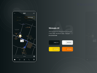 Bike Rent Mobile App Map Page bike mobile mobile app mobile app design mobile design mobile ui rental app scooters