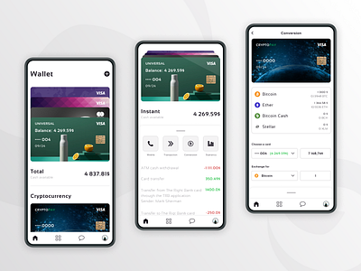 Bank App White Concept bank bank app banking banking app bankingapp mobile mobile app mobile app design mobile design mobile ui