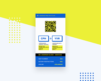 Daily UI 24 Boarding Pass airplane app boarding boarding pass boardingpass daily dailyui design mobile mobile app design mobile design mobile ui plane plane ticket ticket ui