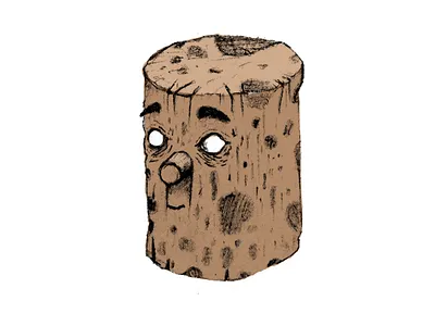 Cork/Rolha character character design culture dark digital painting fun funny graphite hand drawn illustration illustrations simple traditional