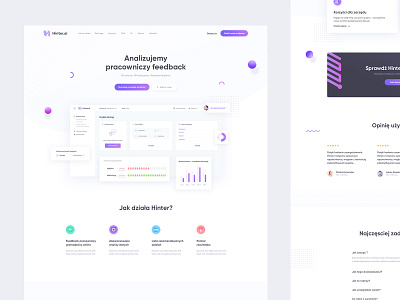 Hinter.ai design ui ux web webdesign website