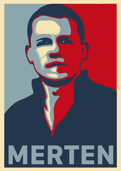 Merten for president election local council obama politician politics poster