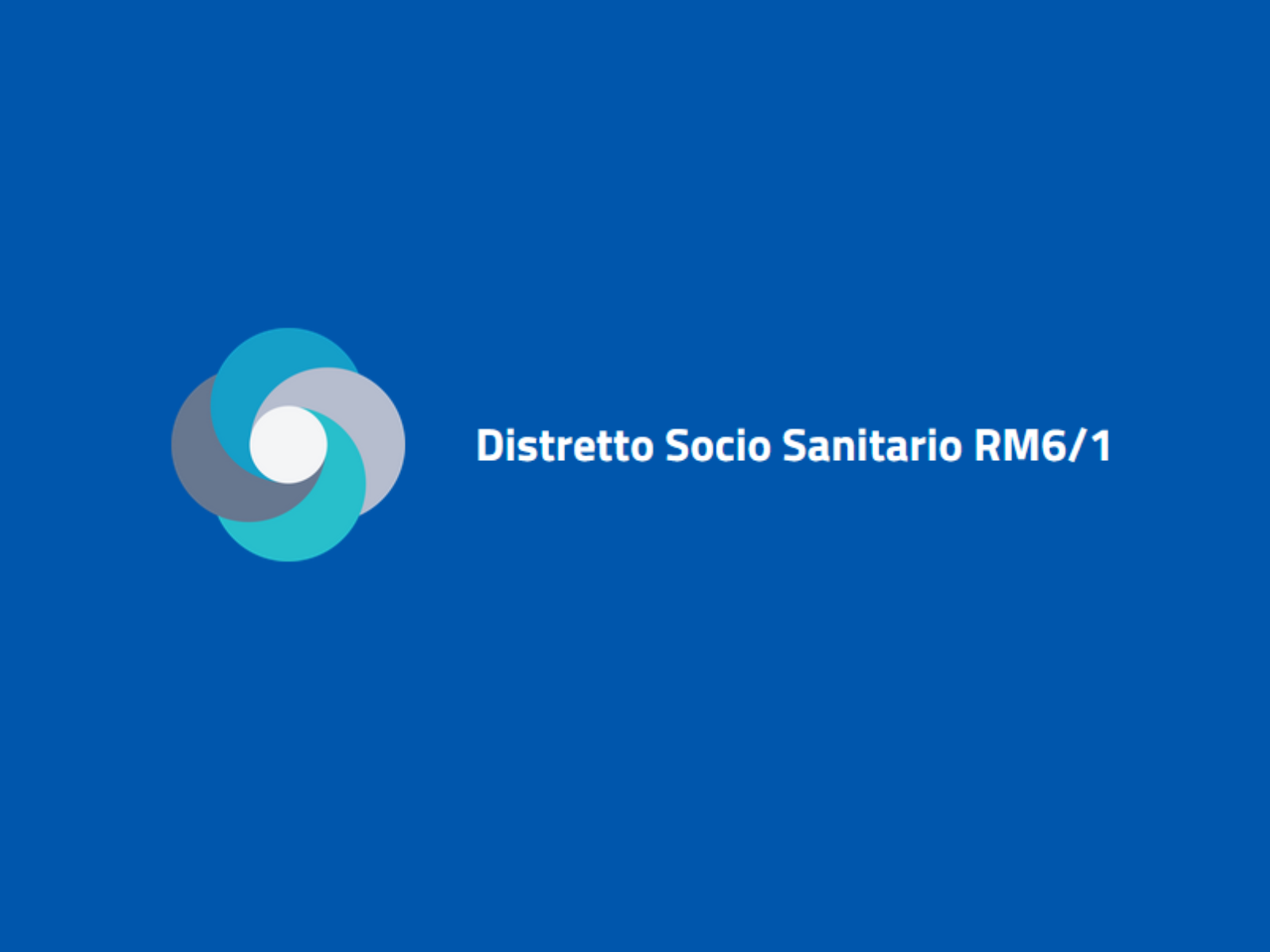 Example of Distretto Socio Sanitario RM6/1 New logo and Brand Identity