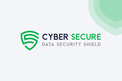 Cyber Secure Logo Design (Concept) brand identity branding cyber cybersecurity data design green identity illustration letter c letter s logo logotype secure security shield system vector