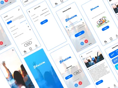 Video App - Mobile App Design application branding clean design iphone mobile mobile app mobile app developer ux ux design