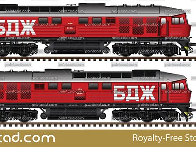 Luhanskteplovoz TE-109 Ludmilla by Bulgarian State Railways diesel electric engine machine passenger locomotive te 109 railroad teplovoz train transport