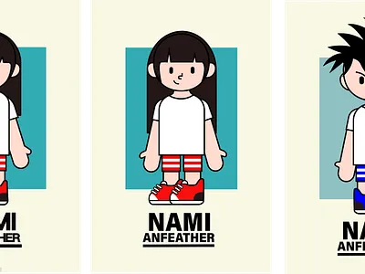 矢量人物小插画 semi original ui