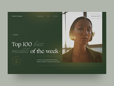 Web magazine about photography art artwork concept concept art design experimental fonts minimal minimalistic modern photo photographer photography typography ui ux website