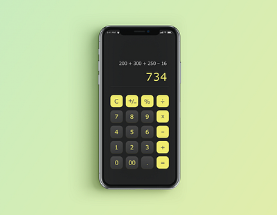 Daily UI #004 Calculator calculator calculator ui daily ui daily ui 004 mobile design mobile ui ui design