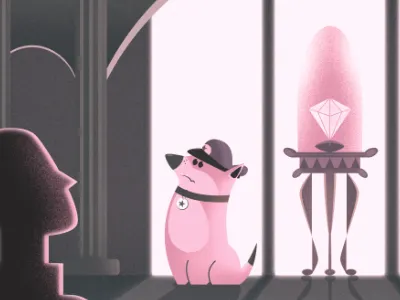 guard dog dribble affinity affinitydesigner affinityphoto character character design concept art design digital illustration illustration pencildog
