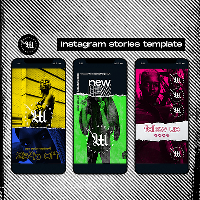 Instagfram Stories Template branding design fashion graphic design graphic design graphicdesign instagram instagram stories instagram template