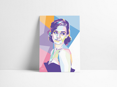 Emma Watson emma watson illustration pop art portrait wpap