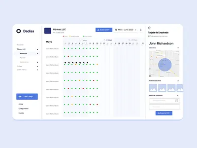 Logtime Back office adobe xd app dashboard dashboard design dashboard ui design prototype ui ux