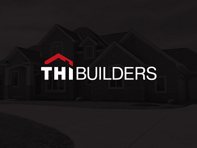 THI Builders branding builders building construction contractor contractors home home builders home building house identity identity design logo logo design real estate roof