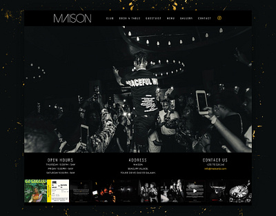 Maison | Website branding design digital design logo ui ux web design