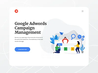 Freebie: Google Adware Integration and analyze ad adward adware branding bundle design freebie google header illstration kit landing page landing page ui minimal typography ux web