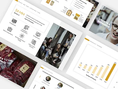 Company Pitch Deck branding design investor deck keynote pitch deck powerpoint presentation slides ui ux