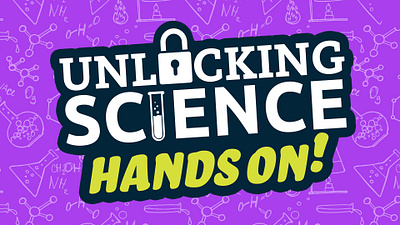 Unlocking Science - Hands On Brand brand branding branding and identity branding design graphic design logo vector