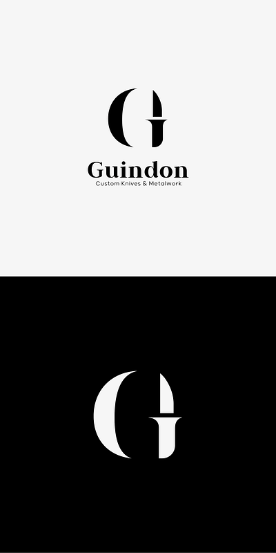 Guindon branding design logo minimal vector