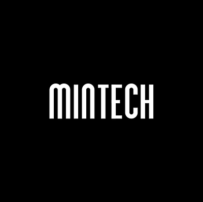 Mintech Logo customtype logo logo design branding logodesign logotype moderndesign typeface typogaphy