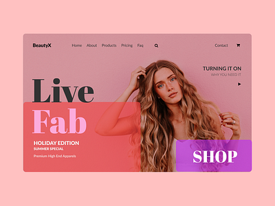 Header exploration adobe xd design flat header header exploration illustration ux vector