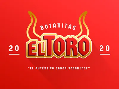BOTANITAS"EL TORO" illustrator logotype photoshop restaurant branding