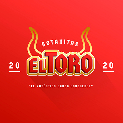 BOTANITAS"EL TORO" illustrator logotype photoshop restaurant branding