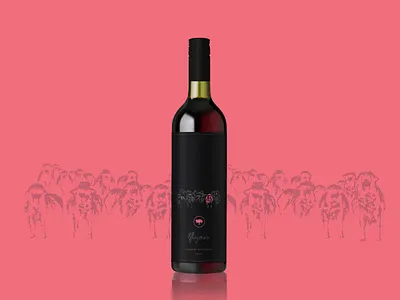 Magnus Bodegas brand branding design illustration illustrator ink logo vector