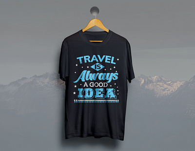 Travel T-shirt Design amazon design merch by amazon t shirt design t shirt design tee teespring travel tshirts typography