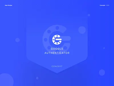 Google Authenticator - App Concept android app app design application clean clean ui concept figma google google authenticator interface ios mobile modern ui uidesign uiux ux uxdesign verification