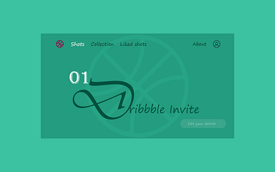 Dribbble-Invite adobe xd branding dribbble dribbble invitation dribbble invite invitation quickdesign ui web