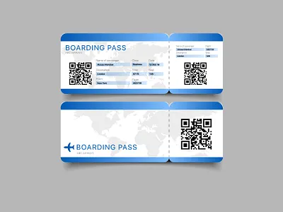 Boarding Pass boarding pass dailyui design flight illustration ui ux vector