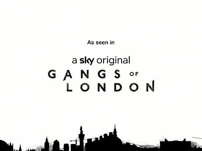 As seen in animation art direction typography