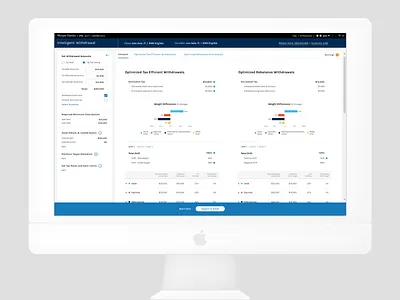 Intelligent portfolio withdrawal app ui ux uxresearch