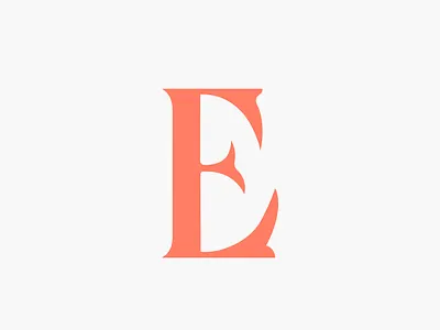 The Letter 'E' custom lettering custom type letter letters type typography work in progress