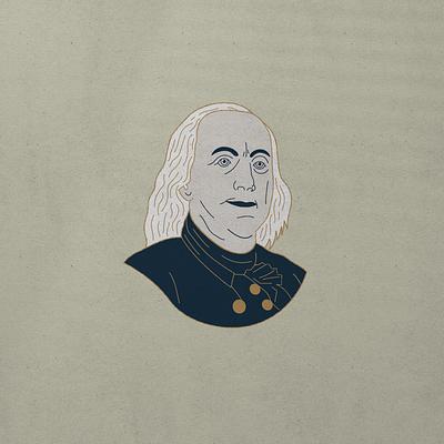 Benjamin Franklin branding design graphic design illustration logo philadelphia vector