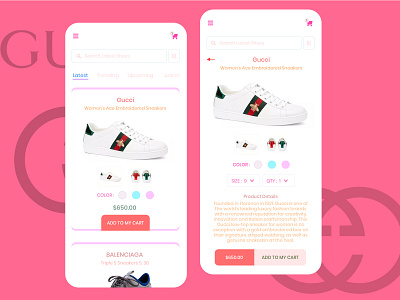 Luxury Sneaker E Commerce UI Sales Design Concept appdesign appdesigner barskydesign design designer designforhire designsystem marketing sales shoe design ui ux uxresearch