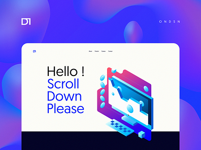 Hello ! explo. blockchain branding colorful crypto gradient graphic design illustration illustration digital illustrations isometric nikola obradovic design ondsn playful product design tech tech logo ui vector web design company webdesign