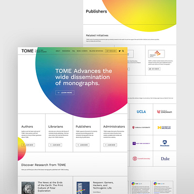 TOME Website Design + Branding branding minimalism website design