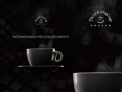 Thinking Cup - Barista website design concept daily challange dailyui design illustration ui uichallenge ux webdesign website