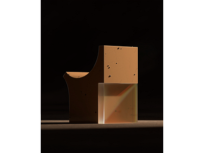 019 - Quick sculpture 3d 3d art 3d artist abstract cinema 4d design illustration pollo redshift3d sculpture
