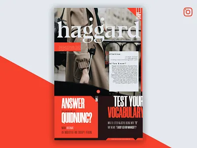 Word Of The Day Carousell deisgn instagram instragram carousell mockup social media