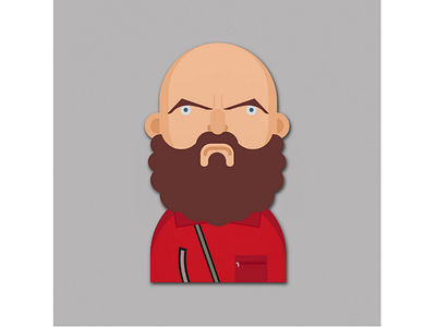 Fan Art. character fan art flat flat design illustrator